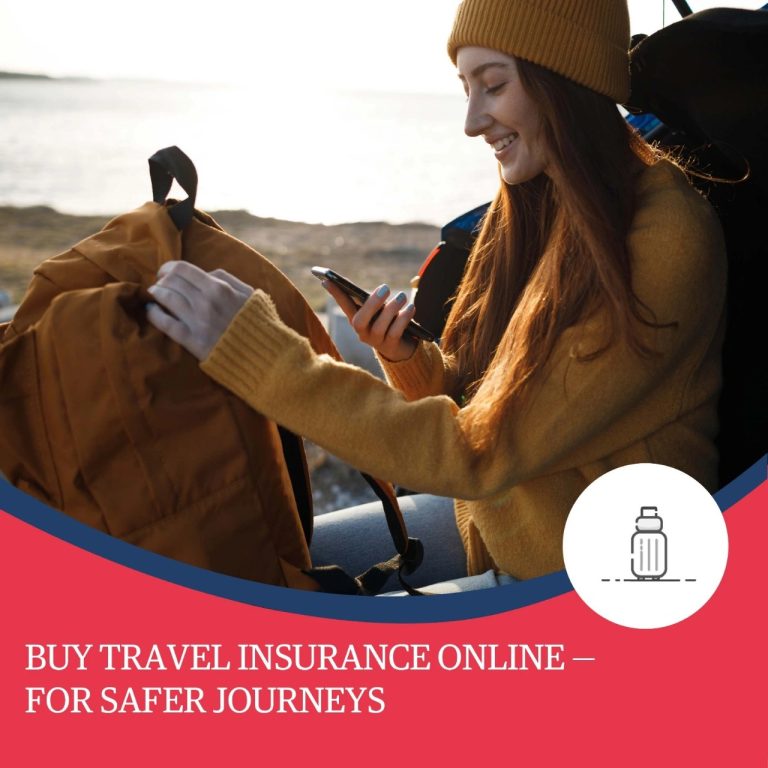 Buy Travel Insurance Online — For Safer Journeys